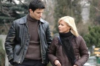 Pierwsza miłość. Paweł Krzyżanowski (Mikołaj Krawczyk), Marysia (Aneta Zając)