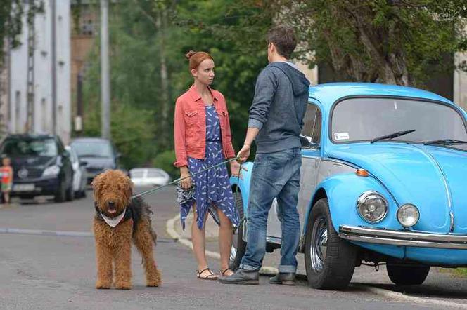 Pierwsza miłość. Melka (Ewa Jakubowicz), Paweł (Michał Malinowski)