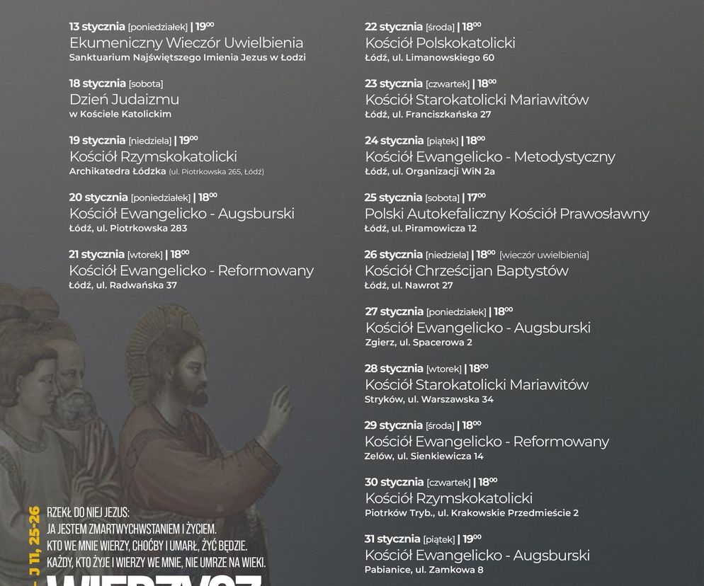 Ukryte życie parafii 16 stycznia 2025