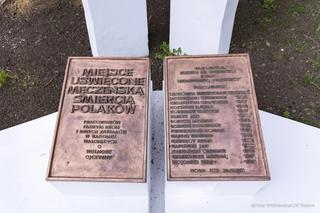 Odnowiony pomnik upamiętniający zamordowanych pracowników Fabryki Broni