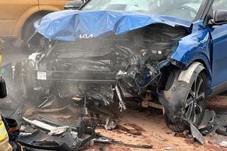 Roztrzaskane auta, kierowca w kajdankach. Co się stało na moście Gdańskim?