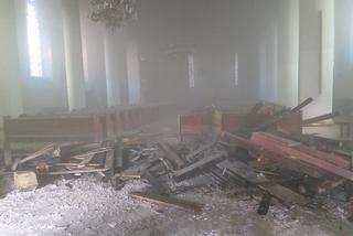 Pożar kościoła w Gołańczy. Ogromne straty! Trwa zbiórka na odbudowę organów z XVIII wieku! [ZDJĘCIA]
