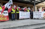 Protest rolników w Rzeszowie