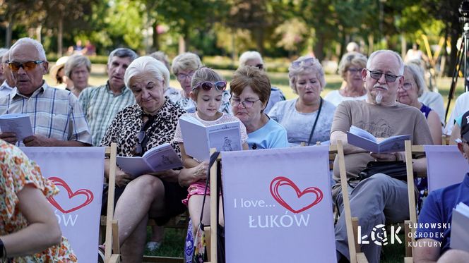 Chętnych do wspólnego śpiewania w Łukowie nie brakowało