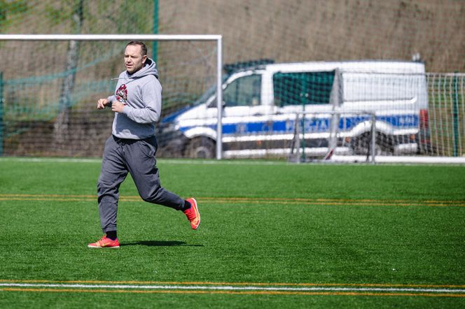 Akcja "Zagraj w piłkę z Karolem Nawrockim" 