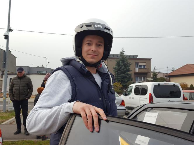 Ostra jazda na Rajdzie Andrzejkowym w Lesznie
