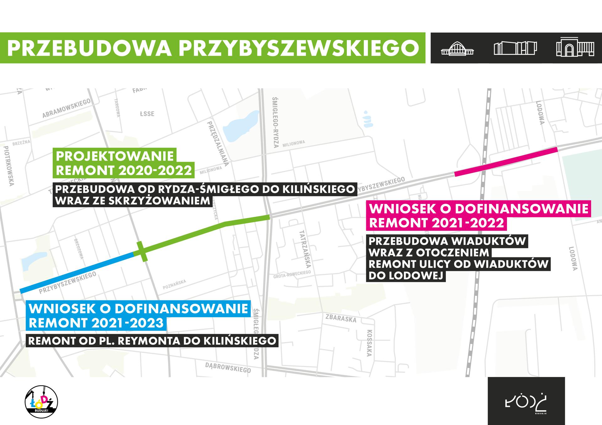 Ulica Przybyszewskiego w Łodzi zostanie wyremontowana! Łódź, ESKA.pl