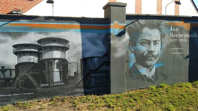 Mural na ulicy Chmielewskiego
