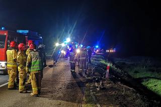 Siedem osób poszkodowanych w wypadku autobusu niedaleko Poznania