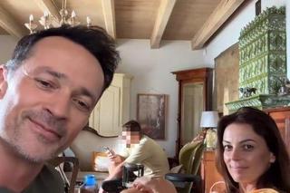 Barwy szczęścia nowy sezon na planie. Kasia (Katarzyna Glinka), Mariusz (Rafał Cieszyński)