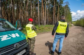Zamość: Miejsce odnalezienia szczątków niezidentyfikowanego obiektu