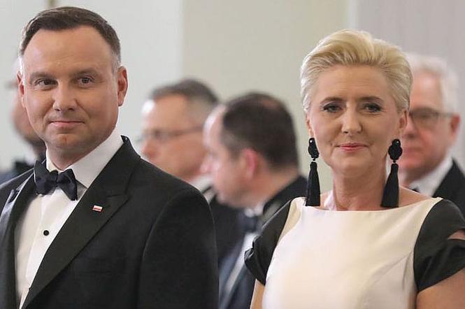 Andrzej Duda i Agata Duda