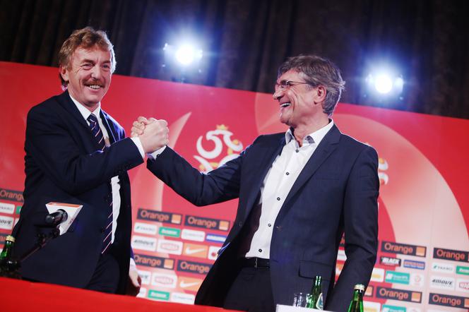 Adam Nawałka i Zbigniew Boniek