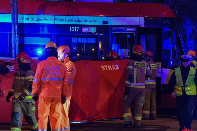 Wypadek na pętli tramwajowej w Gdańsku