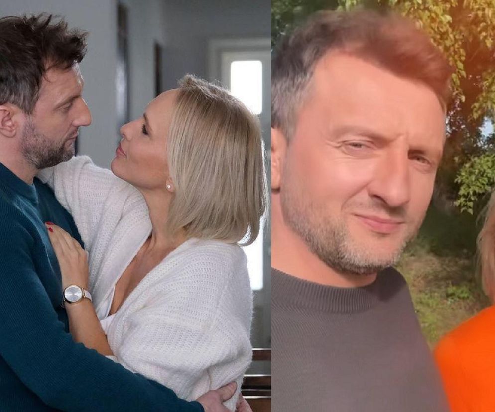  M jak miłość. Dorota i Bartek kochają się, a tak naprawdę wyglądają relacje Iwony Rejzner i Arkadiusza Smoleńskiego! Wydało się  - ZDJĘCIA