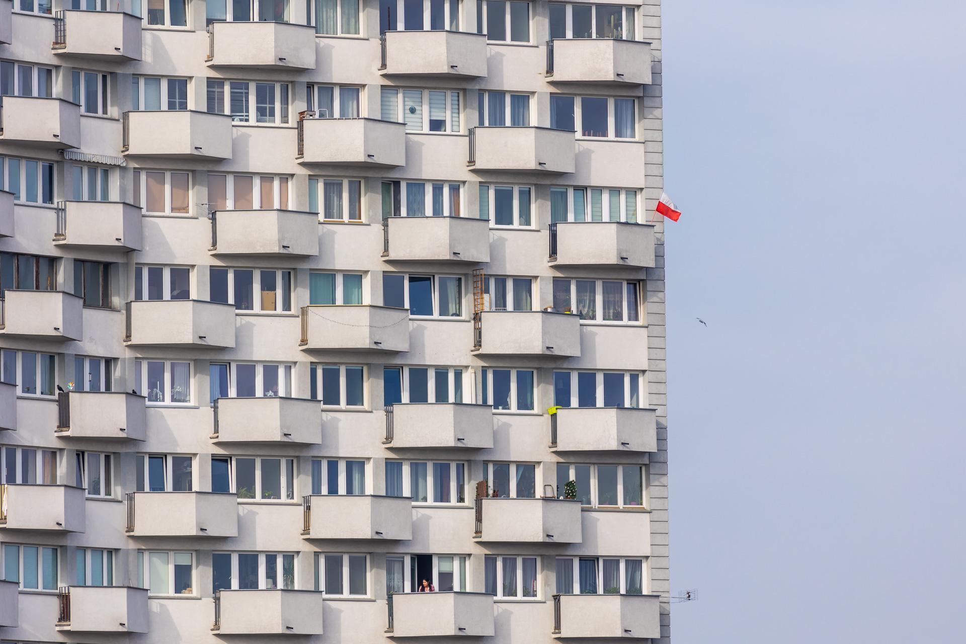 Iksy z Osiedla Torwar - zdjęcia. Jedne z najpiękniejszych bloków PRL w Warszawie