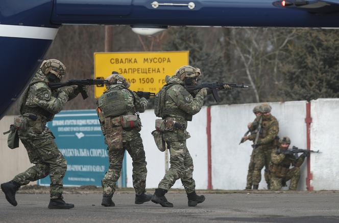 Ukraińskie służby bezpieczeństwa przeprowadzają ćwiczenia w obwodzie chersońskim 