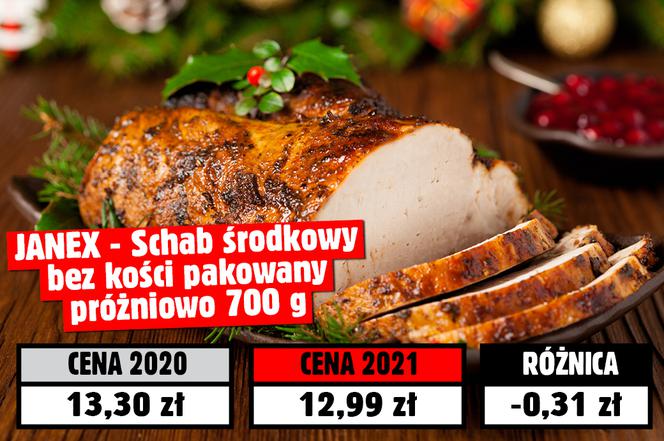 Koszyk świąteczny 2021! Tyle pieniędzy pochłonęła inflacja 