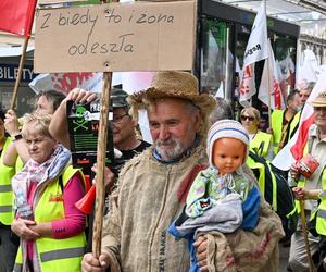 Protest w Warszawie