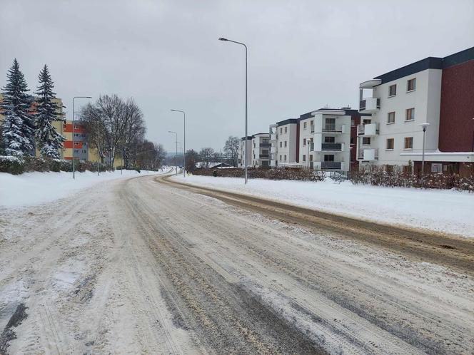 Starachowice zasypane śniegiem