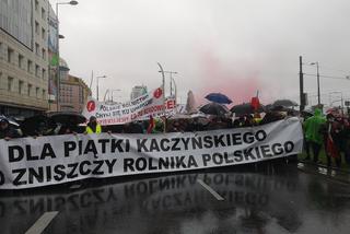 Protest rolników 13.10.2020. UTRUDNIENIA i policja w całej Warszawie