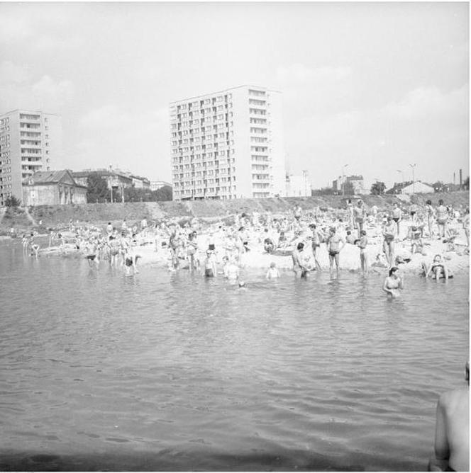 Plaże nadwiślańskie po wojnie