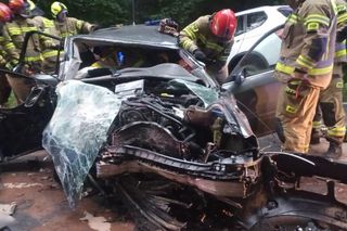 Wypadek na trasie Złocieniec - Siemczyno