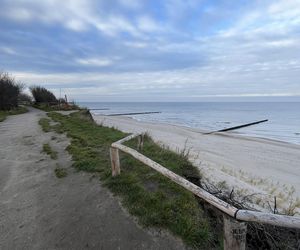 Plaża w Trzęsaczu