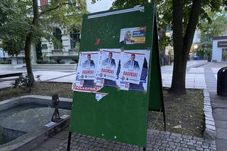 Wybory 2023 w Zielonej Górze. Miasto zalały plakaty wyborcze