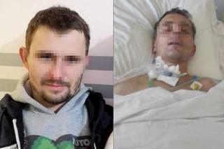 Przerażający wypadek pod Malborkiem przykuł 34-letniego Łukasza do łóżka. Nie odzyskał przytomności [ZDJĘCIA]