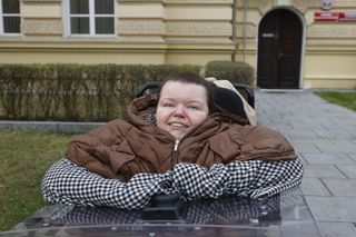 Protest osób z niepełnosprawnościami pod Kancelarią Premiera