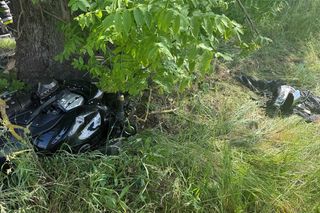 Wypadek motocyklisty pod Kościanem