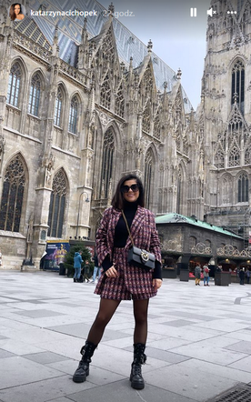 Katarzyna Cichopek w Wiedniu