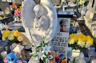 Nad grobem Kamilka zatrzymuje się najwięcej osób