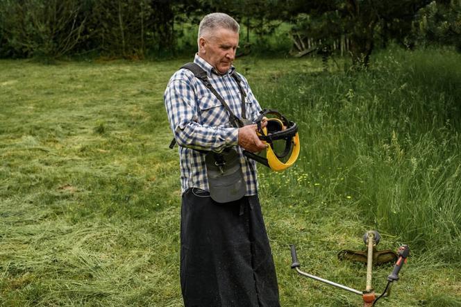 68-letni Józef z Tarzymiechów Trzecich (Lubelskie)