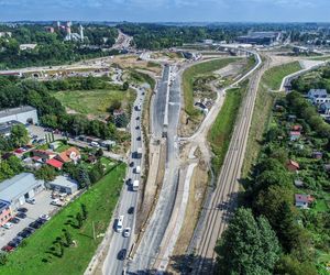 Węzeł Mistrzejowice - budowa. Zobacz jak powstaje jeden z najbardziej skomplikowanych obiektów na S7