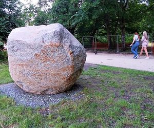 Głaz Quistorpów w Parku Kasprowicza