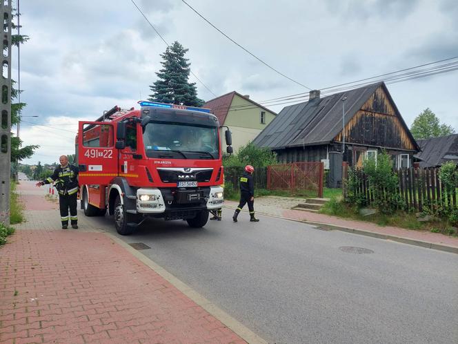 Interwencja strażaków przy Moniuszki 24.06.2023