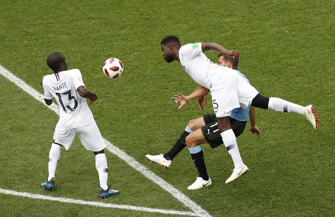 MŚ Rosja 2018. Ćwierćfinał: Urugwaj-Francja: Ngolo Kante