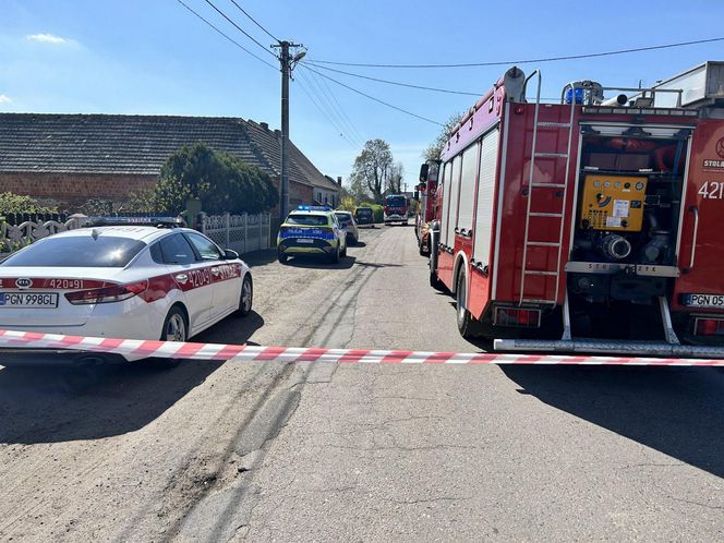 Makabra w Żelazkowie. Podpalil dom, zabił żonę i psa, a potem siebie?! Nowe fakty