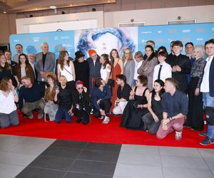 Wiktor Zborowski na premierze Dziadku, wiejemy