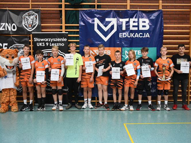 Młodzieżowy Turniej Piłki Siatkowej o Puchar Teb Edukacja Leszno