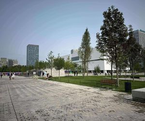 Warszawa. Otwarcie placu Centralnego