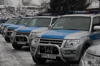 Nowe auta terenowe i quady dla małopolskiej policji