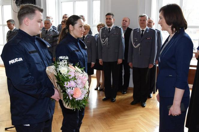 27 nowych policjantów na Podkarpaciu. Złożyli ślubowanie