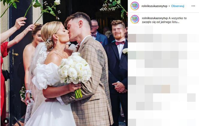 Ada i Michał z "Rolnik szuka żony" wyprawili huczne wesele