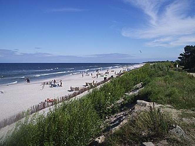 Plaża na półwyspie helskim