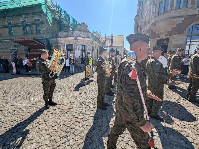 Przysięga żołnierzy WOT w Tarnowskich Górach