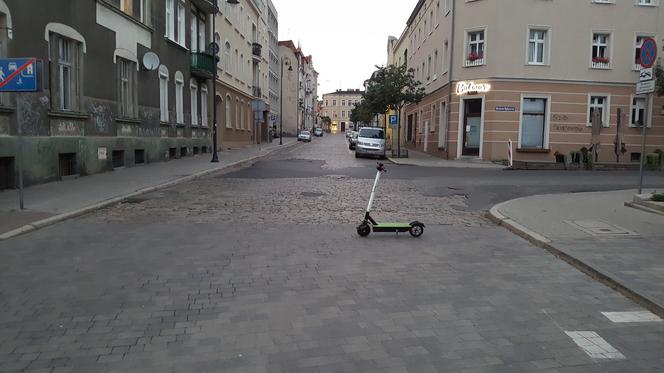 Miejskie rowery, hulajnogi i skutery w Bydgoszczy.