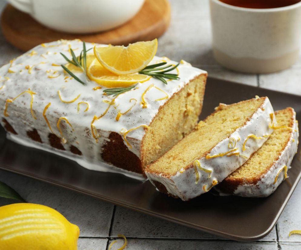 ciasto cytrynowe z rozmarynem